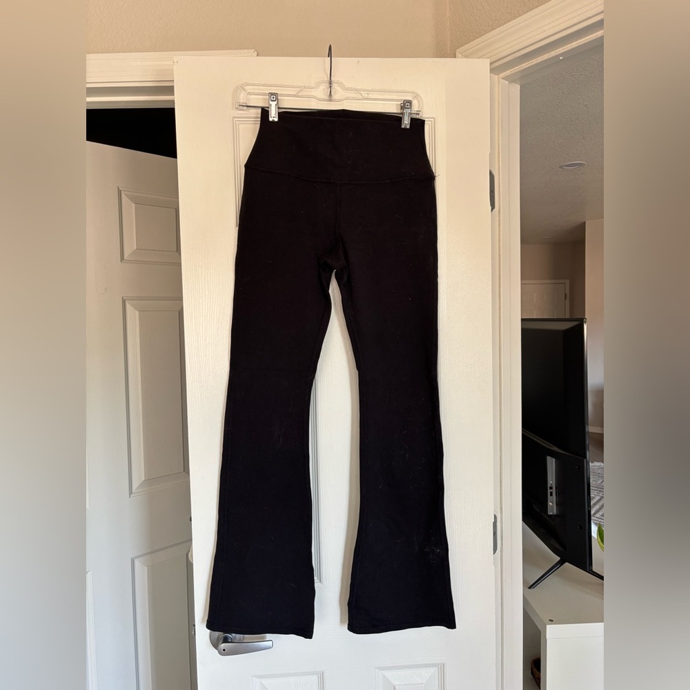 ALO Yoga Black Flare Yoga Pants